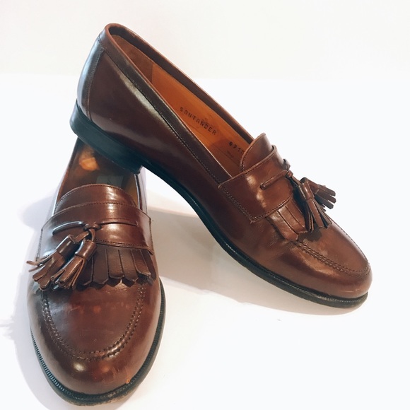 Mens Mezlan Santander Classic Tassel Loafer Dress Shoe in Burgundy